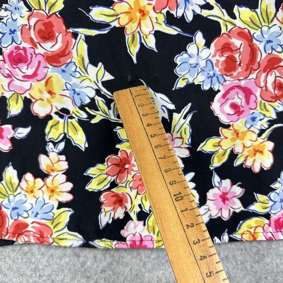 VTG Express Maxi Dress 3/4 Campagnie Internationale 90s Floral Boho Cottage* - Picture 5 of 16